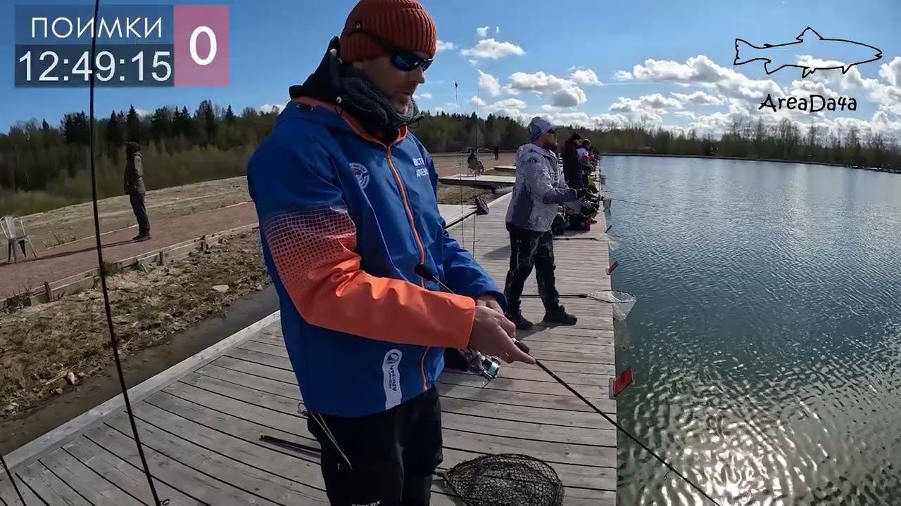 Ловля форели в углу водоема. Раздачи скорее всего не будет. Тестируем воблеры смотреть онлайн