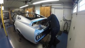 New Quarter Panels 1968 Mustang Fastback Restoration