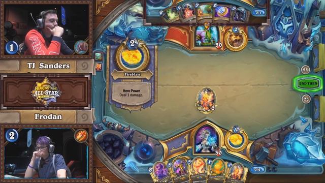 Hearthstone All-Star Invitational Showmatch: TJ Sanders vs Frodan | Day 2