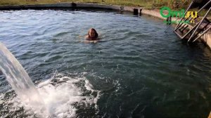 Горячий источник возле села Александровка