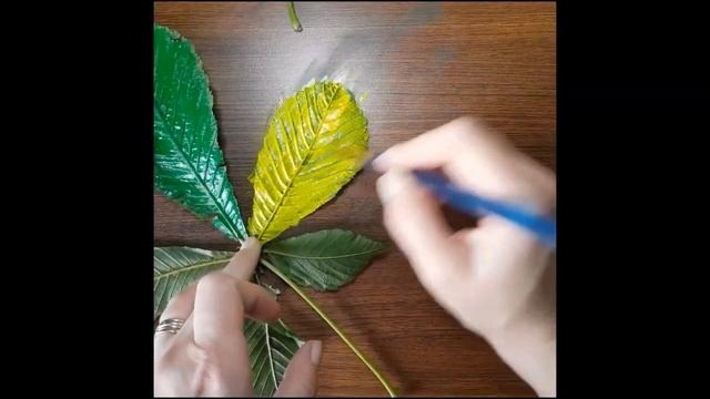 Рисование для детей каштан и клён смотреть онлайн