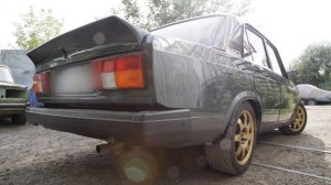 Звук выхлопа ВАЗ классика 1,6 8v (сток выхлоп)