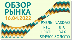 Технический и фундаментальный анализ текущего состояния фондового рынка 16.04.2022