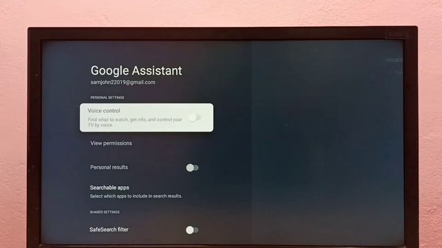 How to Turn OFF or ON Voice Control or Google Assistant in THOMSON Google TV Android TV Smart TV смотреть онлайн