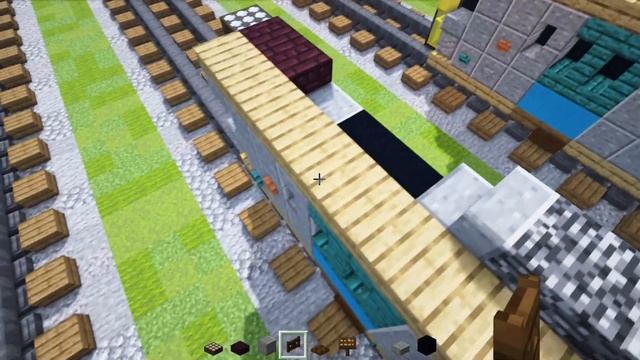 Minecraft LRT-1 3G 1200 Manila Light Rail Train Tutorial смотреть онлайн
