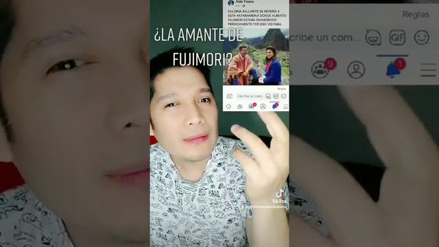 ¿La amante de Fujimori? Viral en Tiktok Mentiras Comunistas patéticas con Alberto Escobar Okuhama