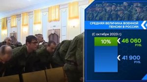Отставные военные по контракту будут получать всю пенсию целиком