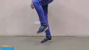 Крутое движение ногами /Как танцевать в клубе?"  № 3 Shuffle/running man