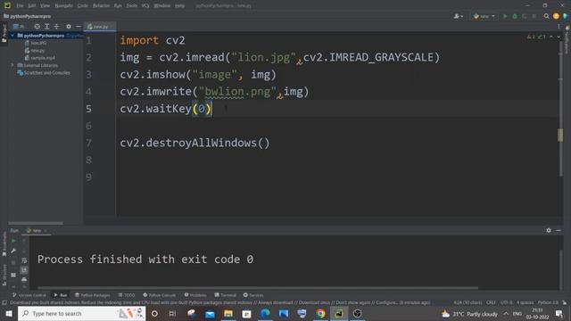 How to save image in opencv Python | Save processed Image tutorial смотреть онлайн
