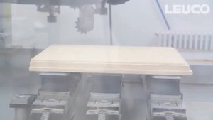 фрезерование дверей фрезами  LEUCO p-System