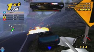 NFS Hot Pursuit 2 PS2 - Уход от полиции на BMW Z8