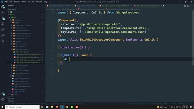 26. RxJS SkipWhile Operator. Learn RxJS Filtering Category SkipWhile Operator - RxJS смотреть онлайн