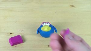 Лепка из пластилина Лепим смешарика Кар Карыча из пластилина пошагово
