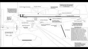 Чертежи авиамоделей из потолочки. Бипланы. 39#