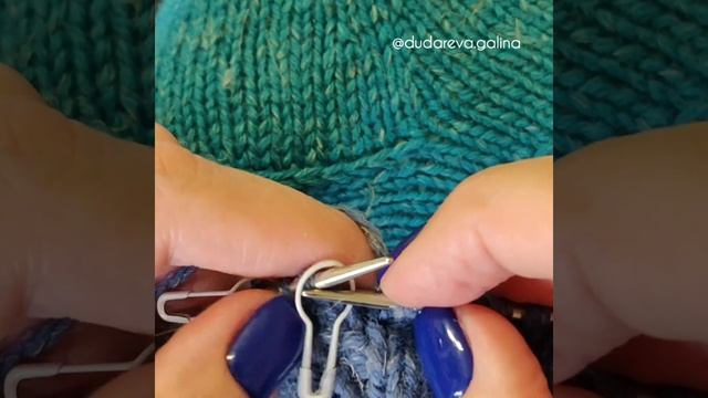 ВЯЗАЛЬНЫЙ ЛАЙФАК. Гибрид пятки Стронг и бабушкиной квадратной пятки. Шестой способ.