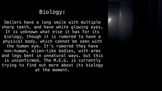 Entity 3 "The Smiler" [Backrooms Wikidot] смотреть онлайн