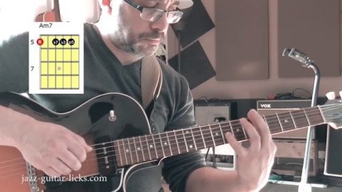 5 Jazz Standards Arranged For Guitar - Chord Melody Lesson With Tabs And Chord Diagrams