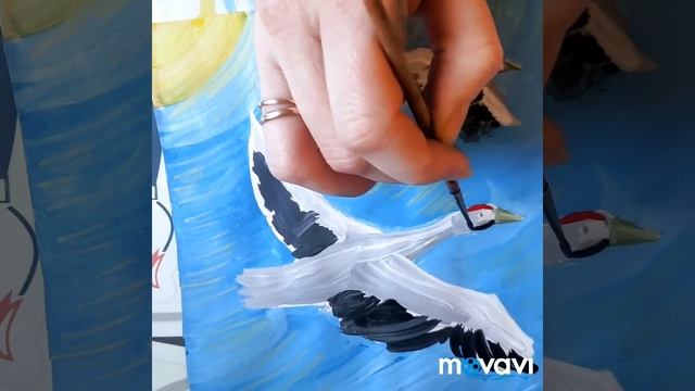 Журавли. Рисуем с ребенком смотреть онлайн