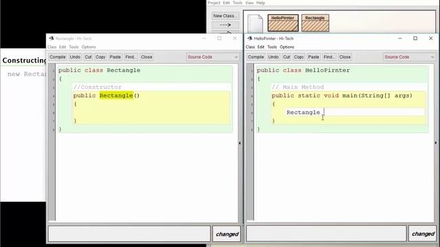 Big java 2.6: Constructing Objects смотреть онлайн