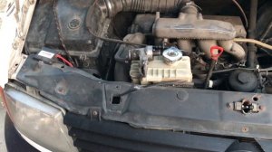 Почему пищал ремень? Mercedes Vito 108