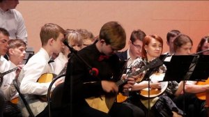 Оркестр "Русских Народных Инструментов" г.Луховицы - А.Шалов, Камаринская, солист Андрей Майоров