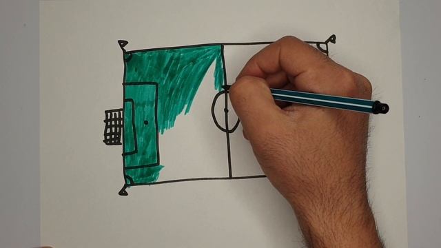 Draw a picture of the stadium // Рисуем стадион // Stadion rasmini chizish смотреть онлайн