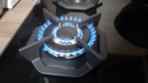 Вок конфорка в работе