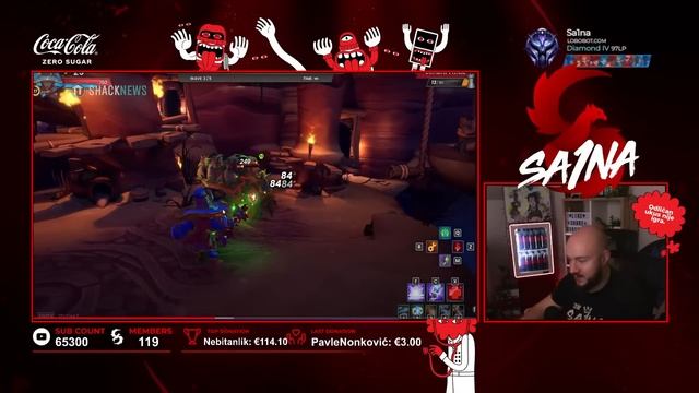 POSLEDNJI ATOMI SNAGE ZA OVAJ LIVE #PoweredByCocaColaZeroSugar смотреть онлайн