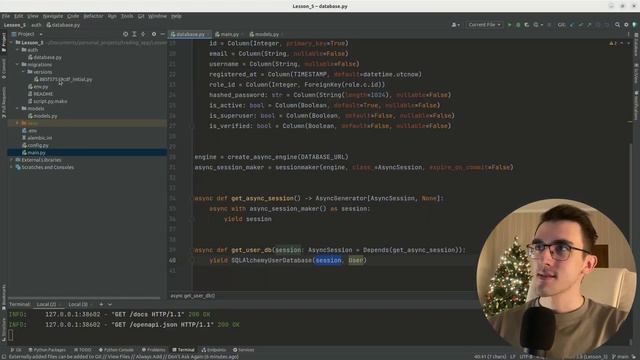 FastAPI - Регистрация и Авторизация Пользователей #5