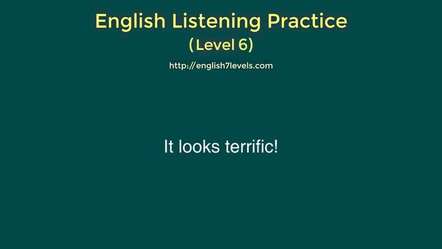 ✔ English Listening Practice Level 6 | Study English ✔