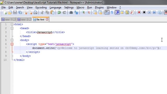 JavaScript - 7 What is string and how to write string in javascript