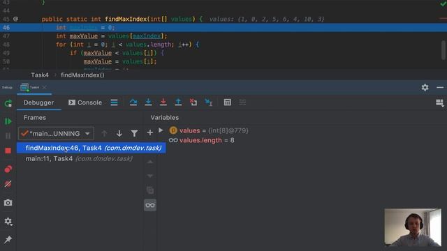 Java для начинающих. 8.1 Отладка программ (debug) смотреть онлайн