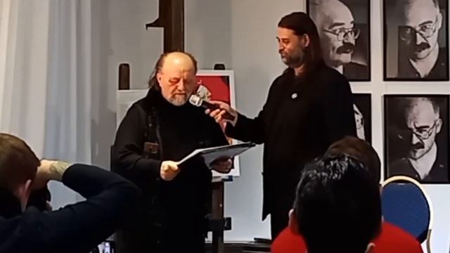 Вечер памяти поэта Алексея Гедзевича Иркутск Галерея Палитра 22.02.2023