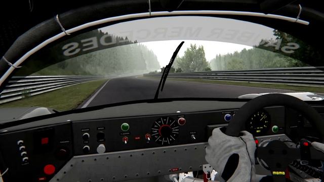 Assetto Corsa || Dream Pack || Mercedes-Benz C9 vs Nordschleife - Light Fog