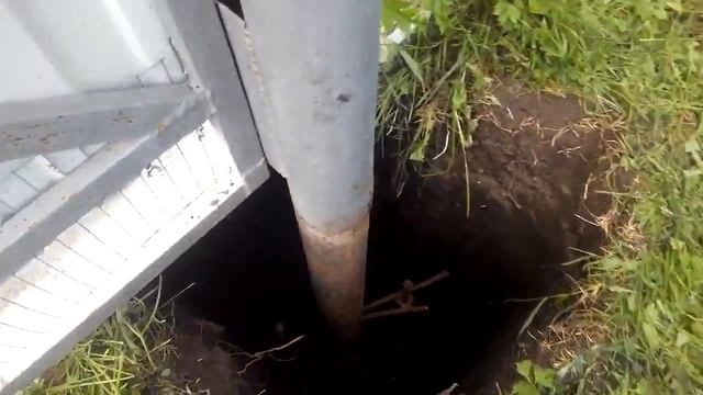 Переделка забора из за сильного вспучивания грунта. смотреть онлайн