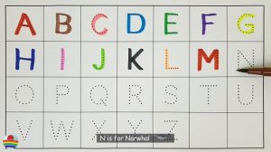 Learn to Write the English Alphabet in a Fun Way