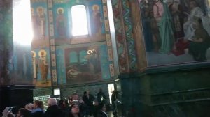 В Храме Спаса на Крови.