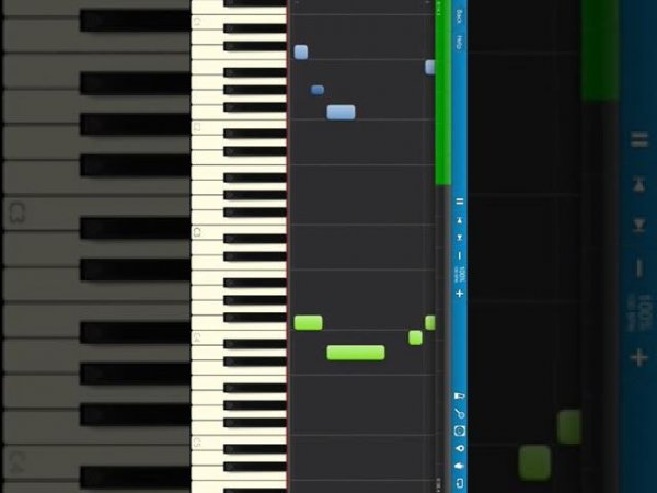 Irene's Theme (The Woman) OST BBC Sherlock - How To Play on Piano #shorts #pianotutorial #synthesia