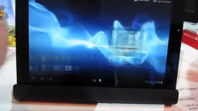 Sony Xperia Tablet S hands-on смотреть онлайн