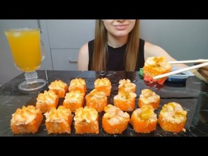 MUKBANG РОЛЛЫ ПОТЕРЯЛИСЬ В ЛЕСУ ПОЛОМАЛАСЬ МАШИНА