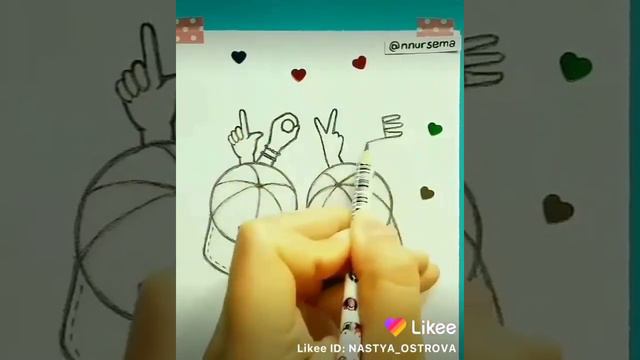 Как нарисовать поэтапно простым карандашом лучших подруг смотреть онлайн