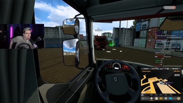 Братишкин ОТПРАВИЛСЯ В РЕЙС в EURO TRUCK SIMULATOR 2 смотреть онлайн