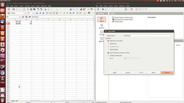 LIBREOFFICE 4 - Transfer data from Calc to Base (FAST) Part 1 смотреть онлайн