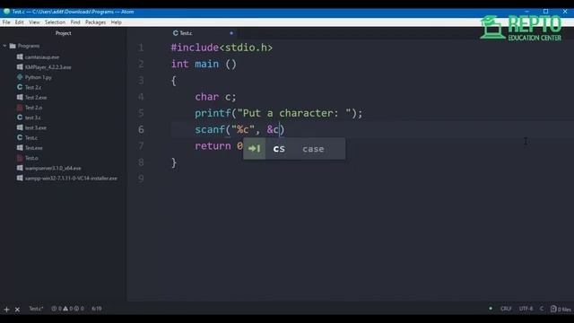 Char Input & Output | Best Programming in C Language Course 2023 Bangla  Part 10