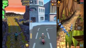 Temple Run 2 Vs Angry Gran Run - Running Game Vs Spirit Run