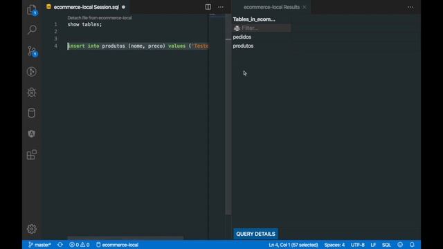 VS Code Extensões - SQL Tools смотреть онлайн