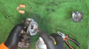 Как почистить карбюратор Honda dio af 62