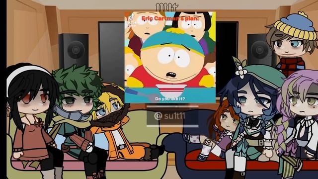 Fandoms React To Each Other ALL PARTS [Genshin FNaF SP MHA SpyxFamily DS] Gacha Club