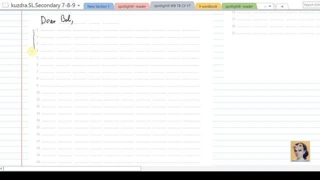 34. Spotlight 9. Module 1. СУ. Тренировочные упражнения. Writing смотреть онлайн