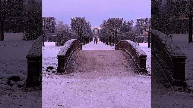 Царское Село. Зима. Пушкин. Екатерининский парк. Красивая музыка. Мои мечты. Песня без слов. Любовь смотреть онлайн